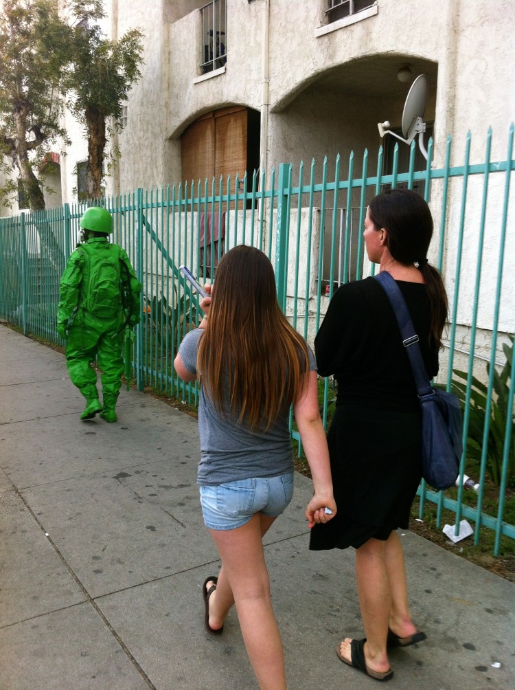 Stalking the green man